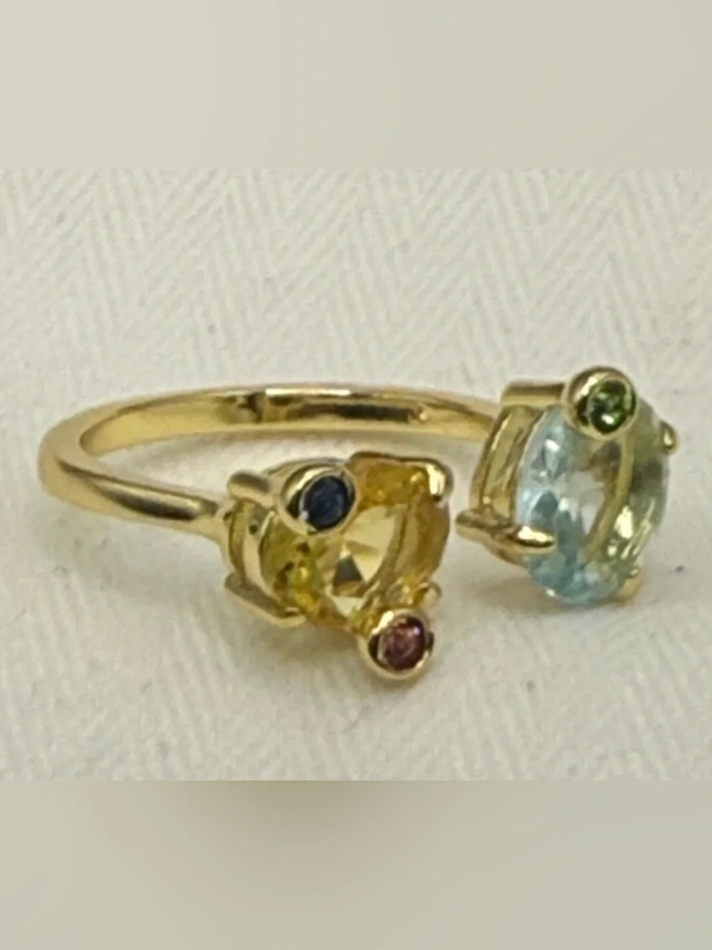 Swarovski Gema Rings set of 3